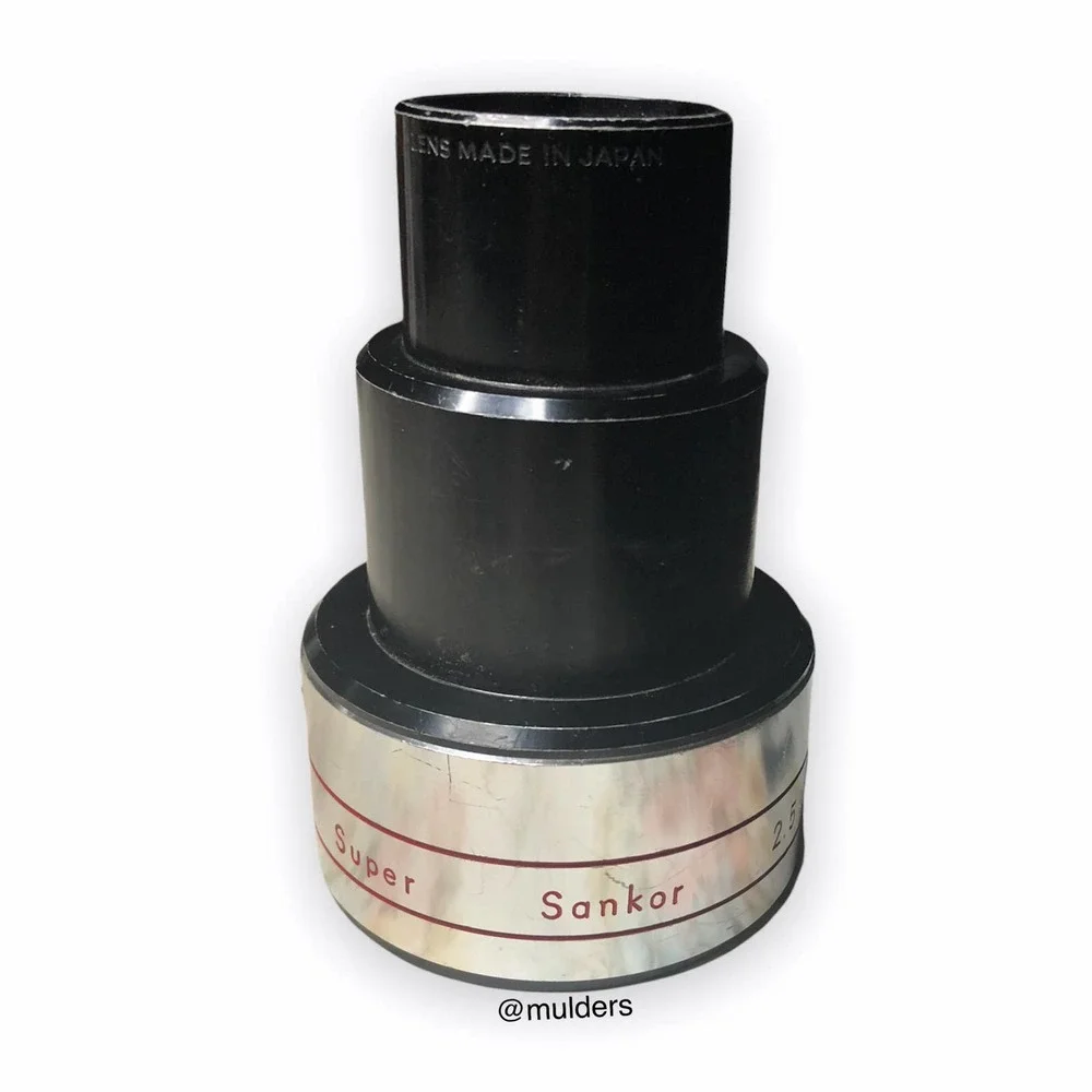 Vintage Super Sankor 2.5 inch No. 34041 Projection Lens Projector